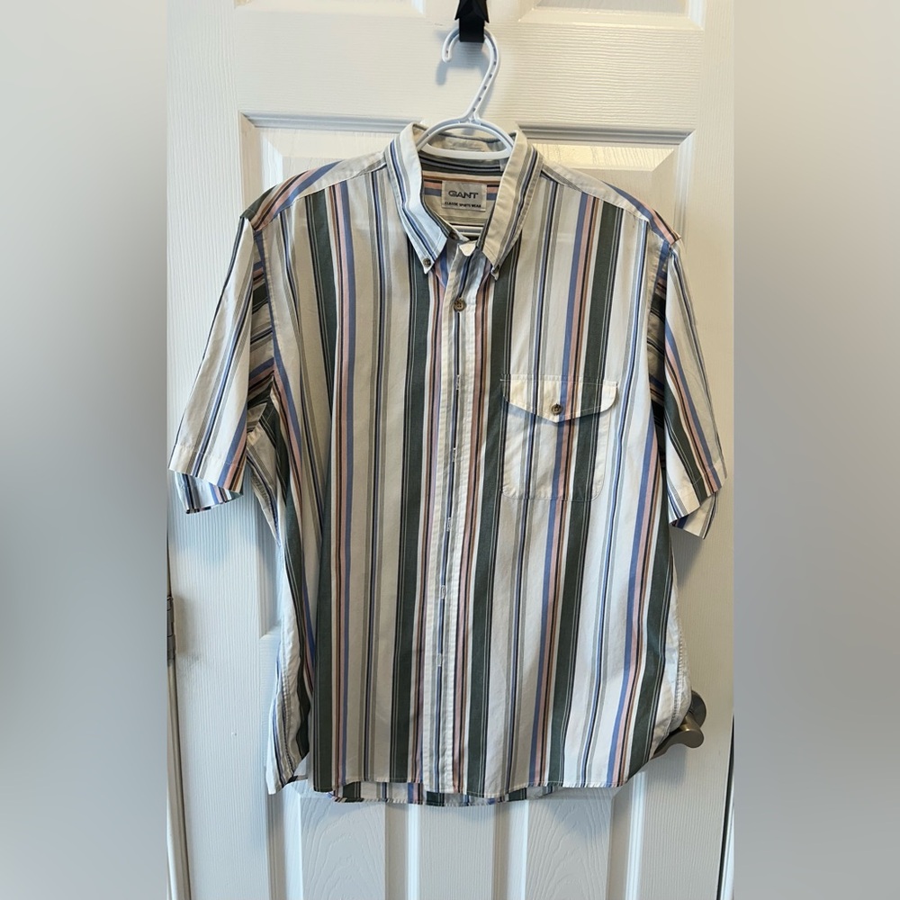 Gant Multicolor Striped Button Down Shirt